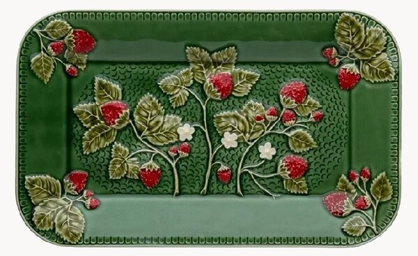 Set di 2 piatti da portata Strawberries