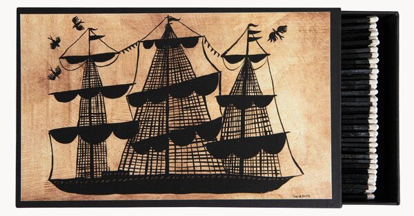 Scatola di fiammiferi gigante Ship
