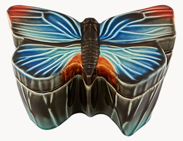 Scatola decorativa in gres Cloudy Butterflies