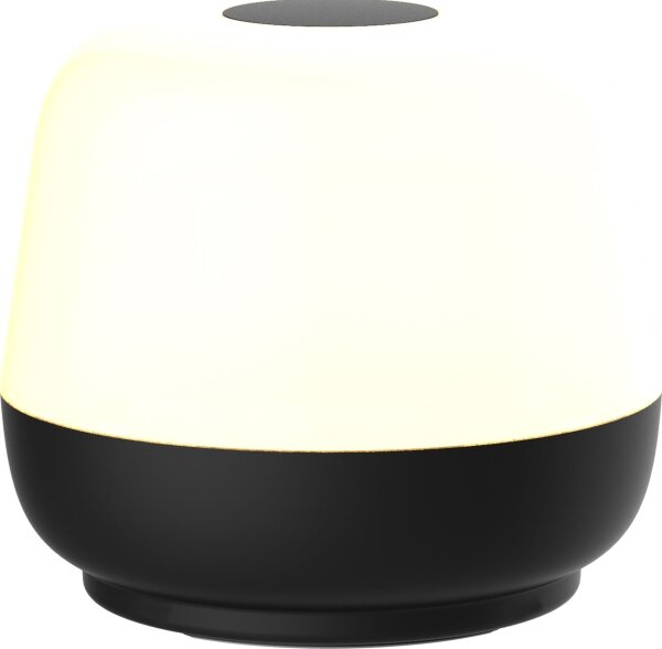 Lampada da tavolo LED dimmerabile SAMBA LED/1,2W/5V USB 1200 mAh IP44 nero