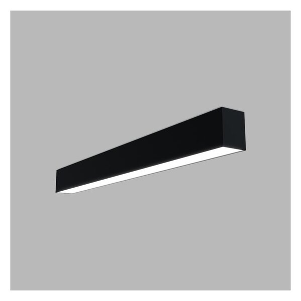 LED2 - Plafoniera LED LINO, 24 W, 230 V, 3000/3500/4000 K, 90 cm, nera