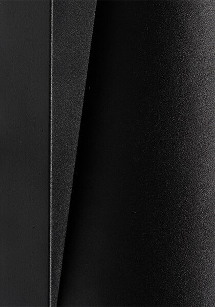 Lampada da parete per esterni nera IP44 con sensore di movimento - Femke