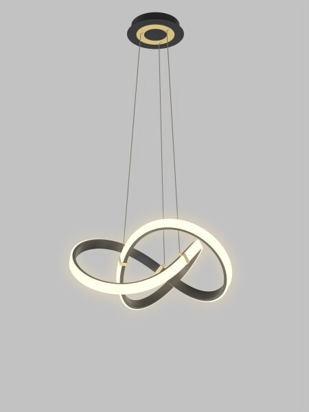 Wofi 6134-104 - Lampadario a sospensione con filo LED dimmerabile INDIGO LED/44W/230V