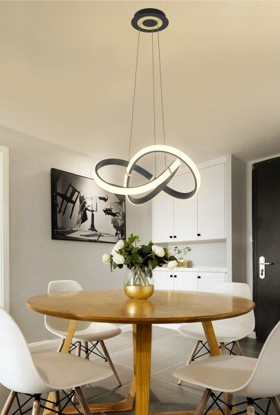 Wofi 6134-104 - Lampadario a sospensione con filo LED dimmerabile INDIGO LED/44W/230V