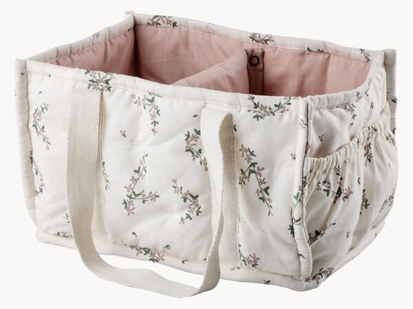 Cesto portaoggetti in cotone organico fatto a mano Diaper Caddy