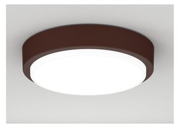 BAKU PLAFONIERA APPLIQUE ROTONDA D37 CM IN ALLUMINIO 3 COLORI IP54 LAMPADINE GX53 SOSTITUIBILI MODERNA
