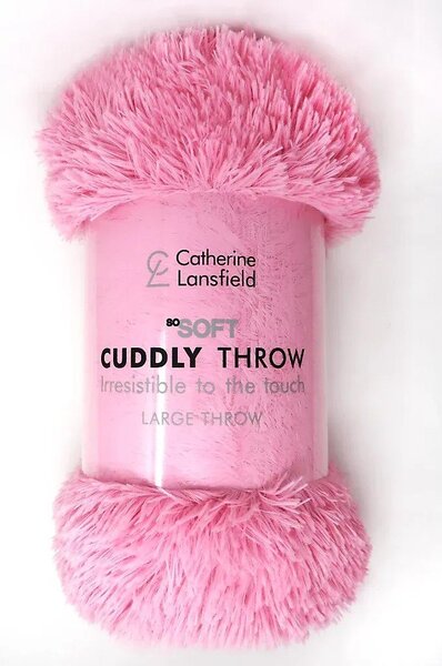 Coperta rosa in micropile 150x200 cm Cuddly – Catherine Lansfield