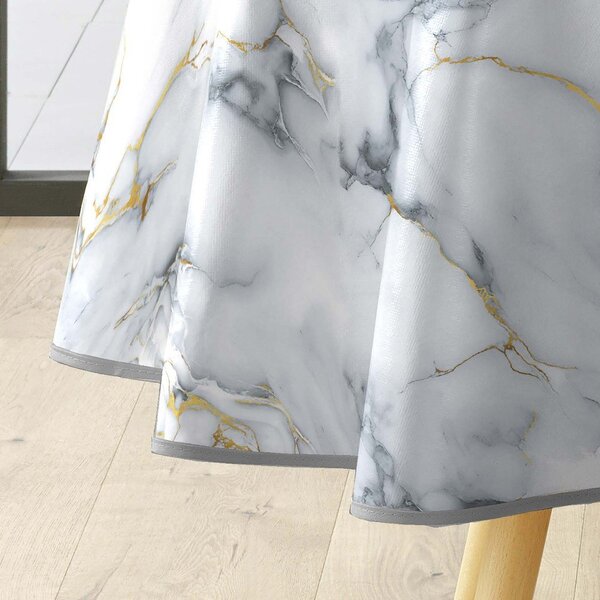 Tovaglia adatta per pulizia con panno umido ø 160 cm Marquina – douceur d'intérieur