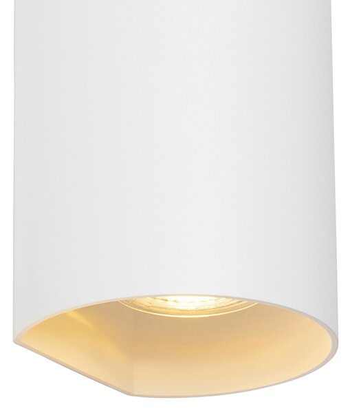 Lampada da parete intelligente bianca rotonda incl. 2 Wifi GU10 - Sabbir