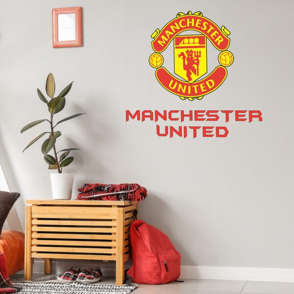 Adesivo Manchester United club di calcio