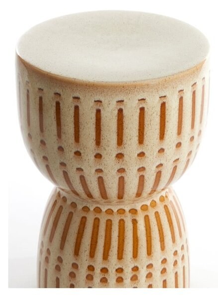 Tavolino rotondo in ceramica ø 28,5 cm Finca - Light & Living