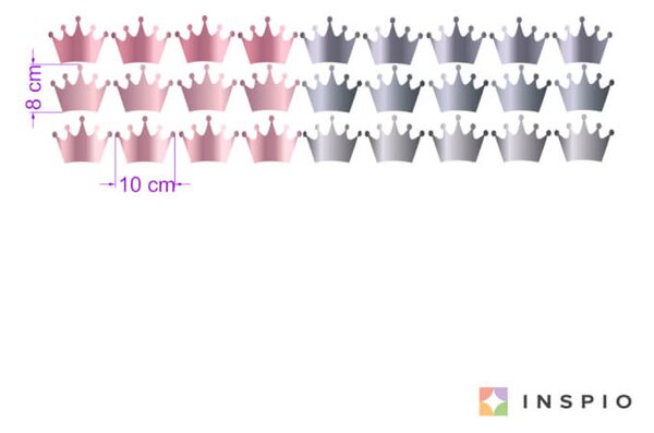 DIADEMI per le principesse nei colori rosa