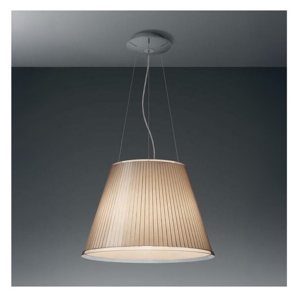 Artemide 1124020A - Lampadario a sospensione con filo CHOOSE MEGA 3xE27/12W/230V beige