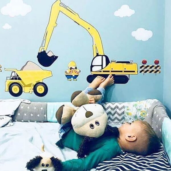 Adesivo da parete - Piccoli costruttori
