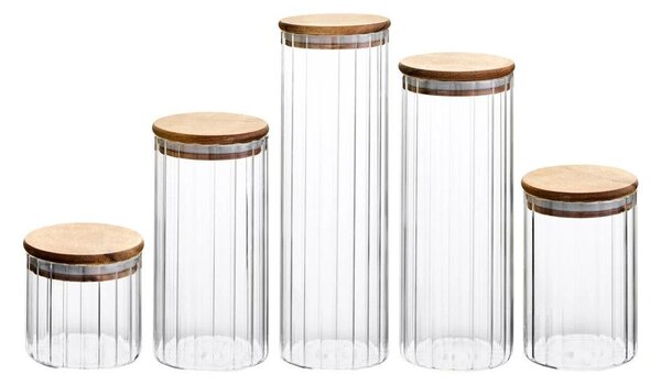 Set di contenitori per alimenti alimentari 5 pz Freska – Premier Housewares