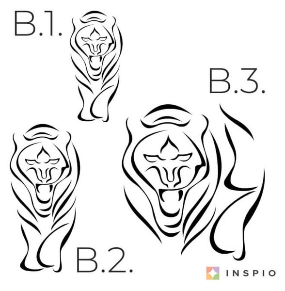 Adesivo da parete - Tigre
