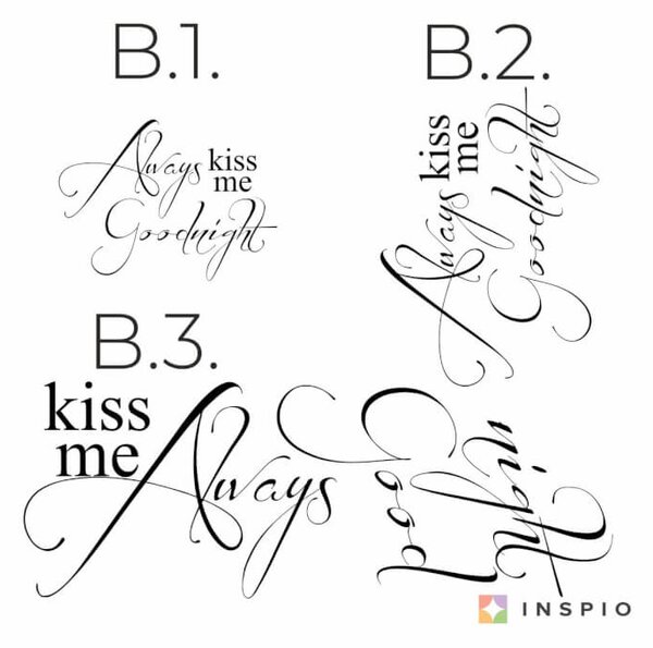 Autoadesivi da parete - Always kiss me