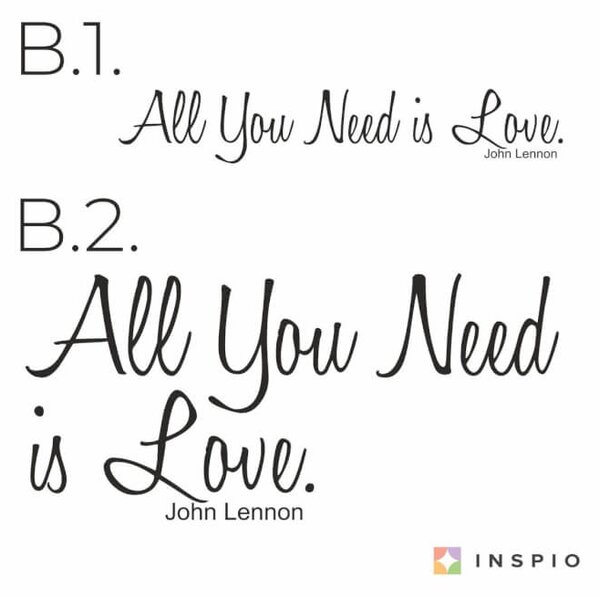 Adesivi - All you Need is Love