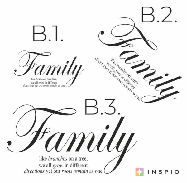 Adesivi da parete - Family