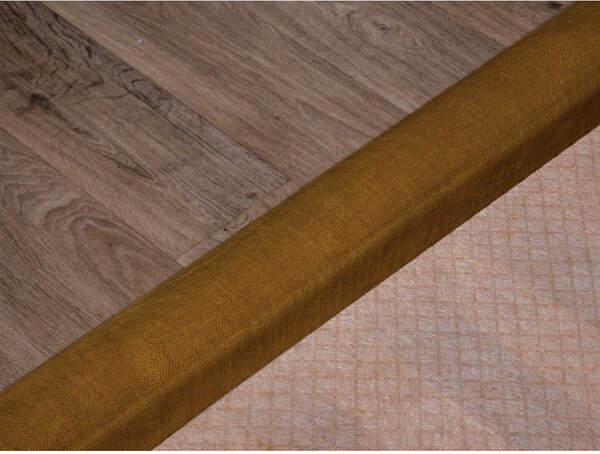 Letto matrimoniale imbottito giallo con contenitore con griglia 180x200 cm Jade - Bobochic Paris