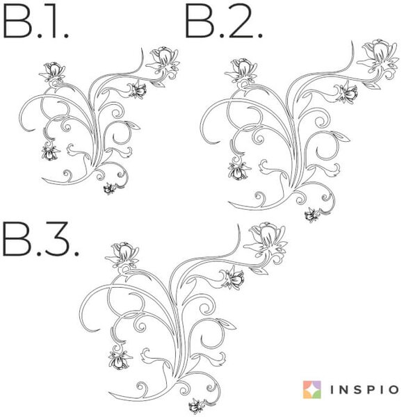 Adesivo per la parete - Ornamento