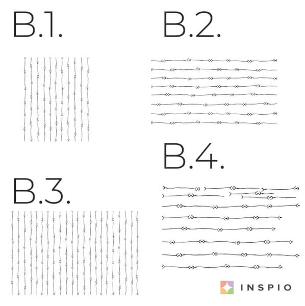 Adesivi murali - Linee verticali