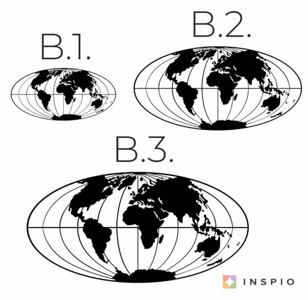 Adesivo da parete - Globo terrestre