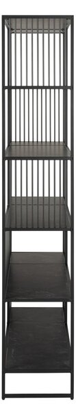 Libreria nera 120x185x35 cm Strington – Actona