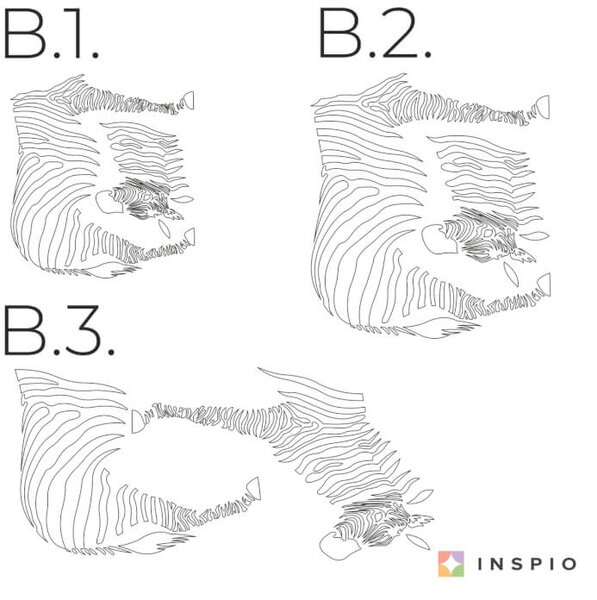 Adesivo murale - Zebra