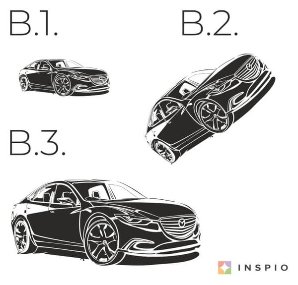 Adesivo da parete - Mazda