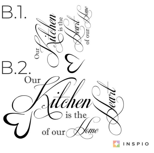 Adesivo da parete - Kitchen is
