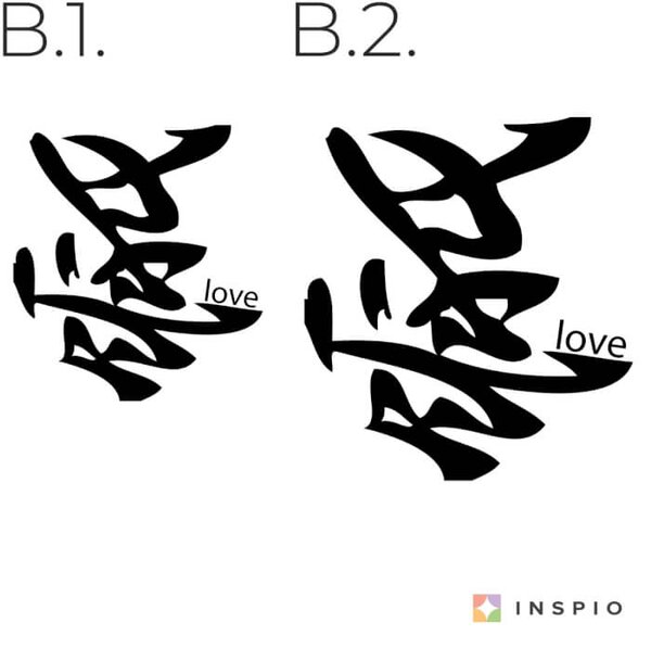 Adesivo da parete - love