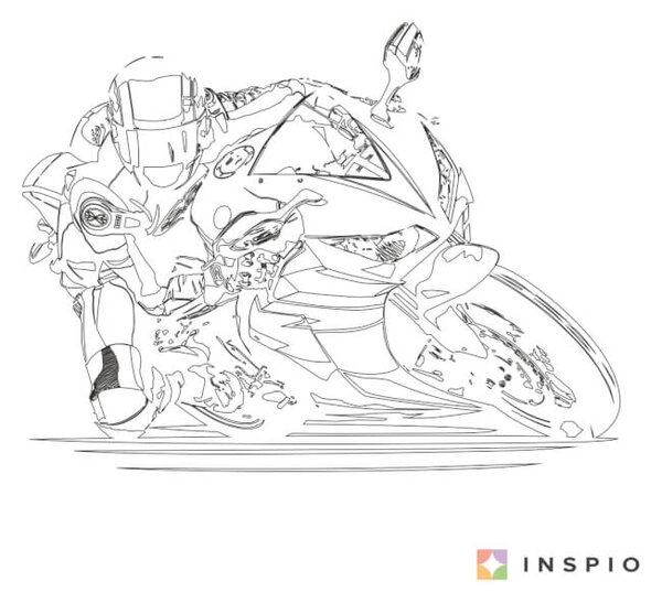 Adesivo da parete - Honda CBR