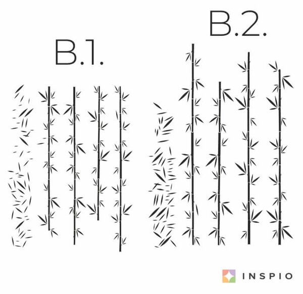 Bambú - Adesivo da parete