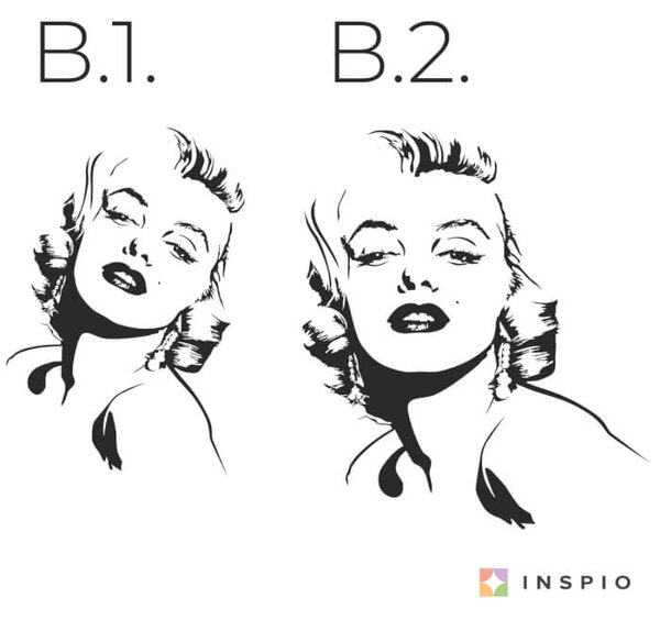 Adesivo da parete - Marilyn