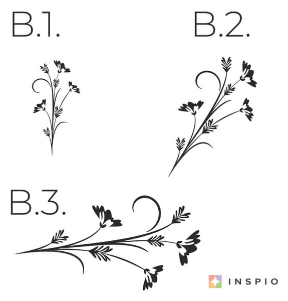 Adesivo murale - Fiore