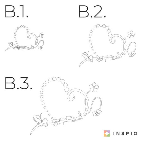 Adesivo da parete CUORE