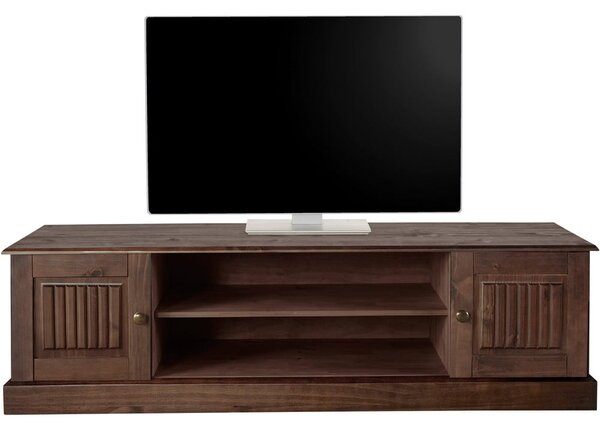 Mobile TV marrone in legno di pino 45x40 cm Mille - Støraa