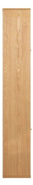 Libreria in rovere decorato in colore naturale 90x180 cm Rangoon - Actona