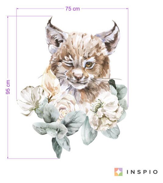 Adesivo da parete - Lince