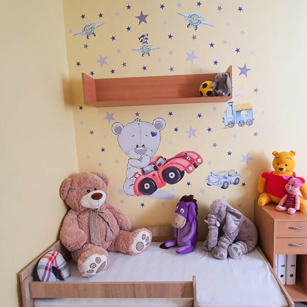 Adesivi da parete per bambini - Orsetto