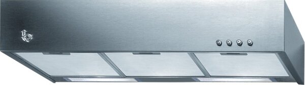 BARALDI Cappa Cucina Filtrante da Parete Larghezza 60 cm colore Inox - 01QUA060STFC Quadra