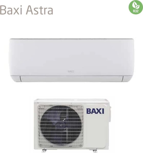 Baxi Climatizzatore 24000 Btu Inverter Monosplit Condizionatore con Pompa di Calore Classe A++/A+ Gas R32 (Unit Interna + Unit Esterna) JSGNW70+L