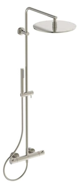 Ideal Standard CeraTherm - Set doccia con termostato, diametro 30 cm, acciaio A7589GN