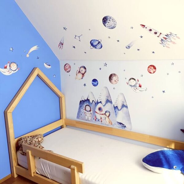 Adesivi da parete - Piccoli astronauti