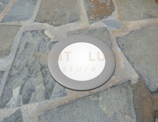 Capri calpestabile incasso tondo 16 cm 1 luce attacco gx53 diffusa 