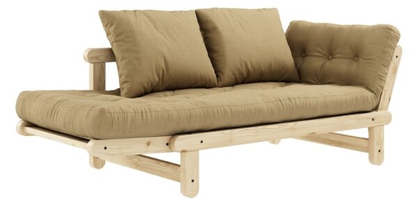 Divano variabile Naturale chiaro/Beige grano Beat - Karup Design