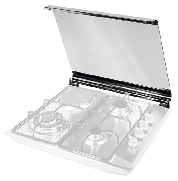 ELBA Piano Cottura 4 Fuochi a Gas Larghezza 60 cm in Acciaio Inox colore Inox - EIL 46 ASV