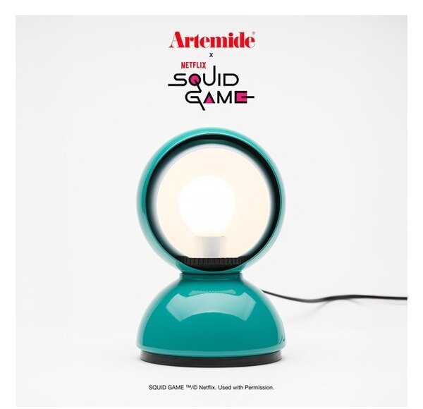 Artemide Eclisse Squid Game verde il giocatore