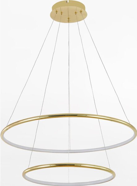 Zuma Line PL201004B-2GD - Lampadario LED a sospensione con filo MARSEILLE LED/40W/230V oro